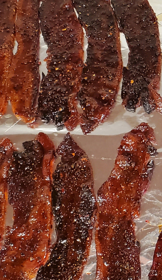 Peppered Bacon Jerky