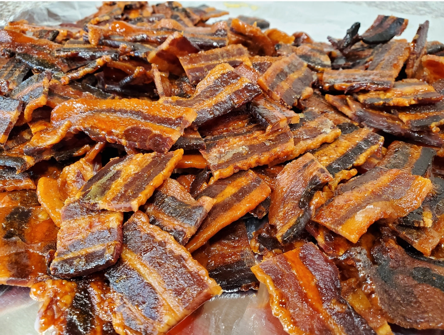 Sriracha Brown Sugar Bacon Jerky