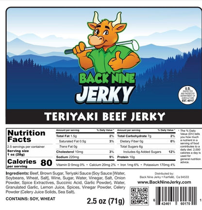 4 Flavor Beef jerky Combo Deal